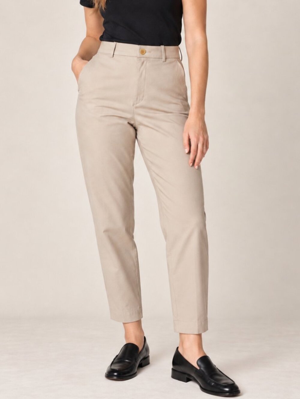 SPANX Super Smooth Stretch Twill Slim Straight Chino Trouser Pants